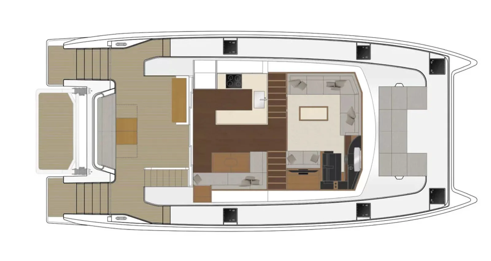 Top View Image Layout
